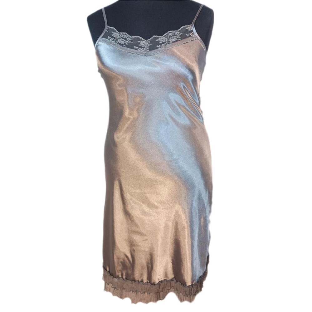 Silver slip‎ dress SKUW090